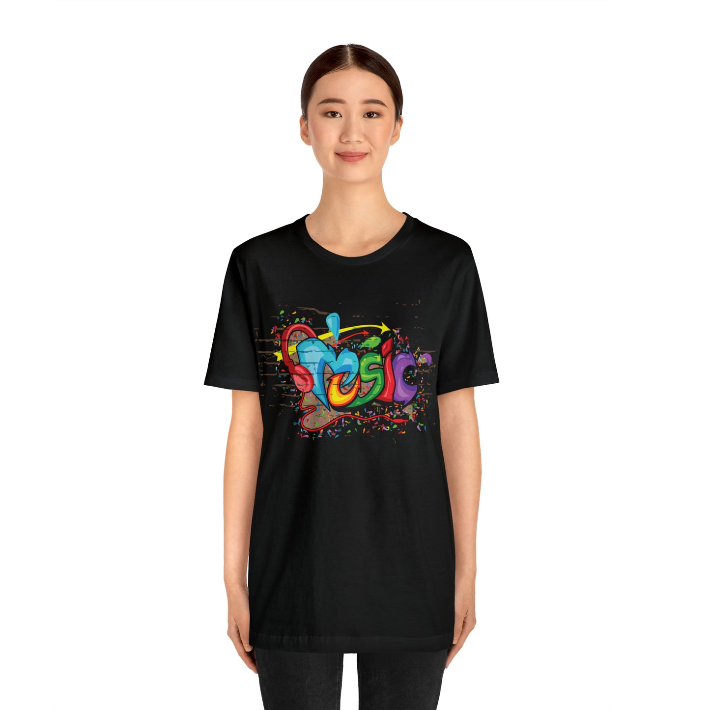 Music colorful graffiti T-Shirt