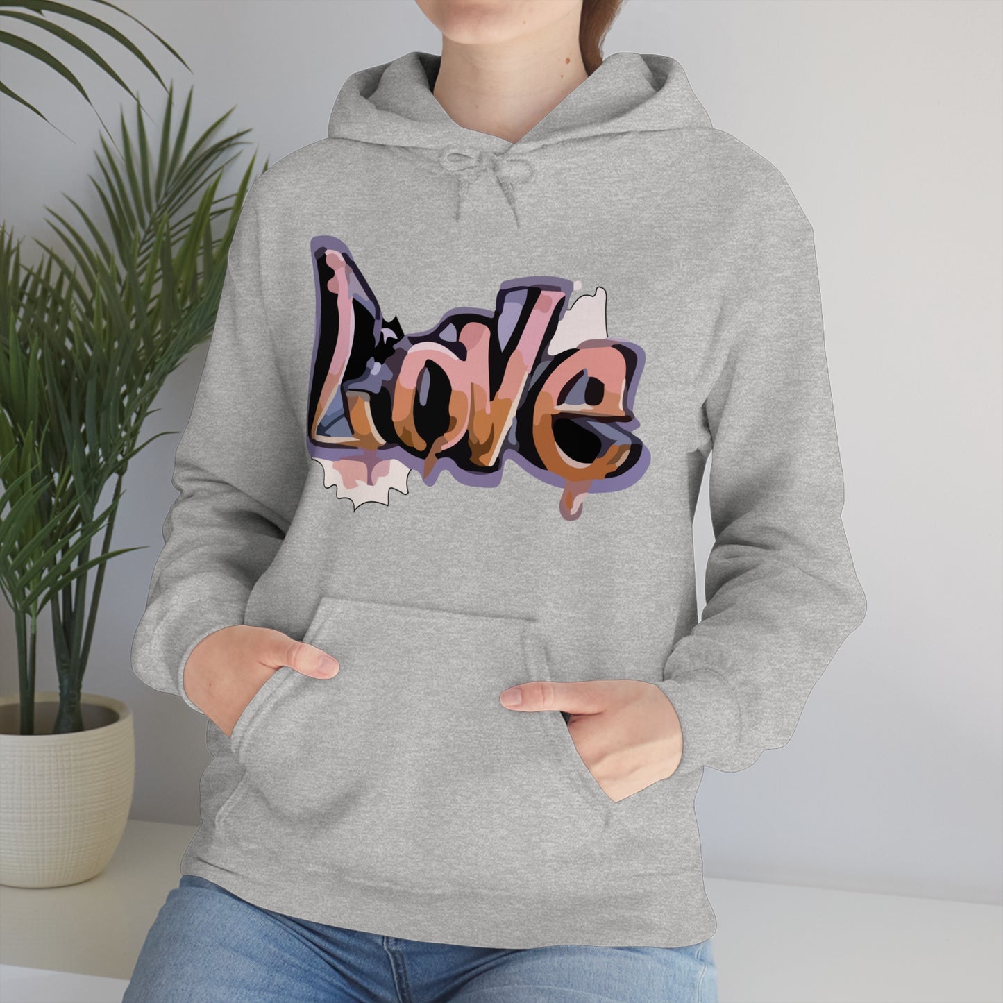 Cool love graffiti Hoodie