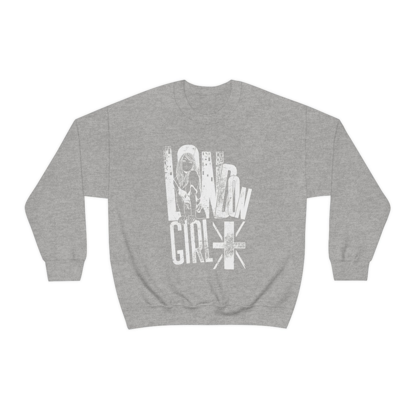 London Girl Crewneck Sweatshirt