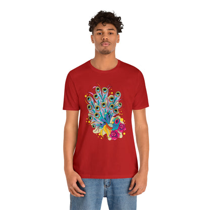 Colorful Peacock T-Shirt