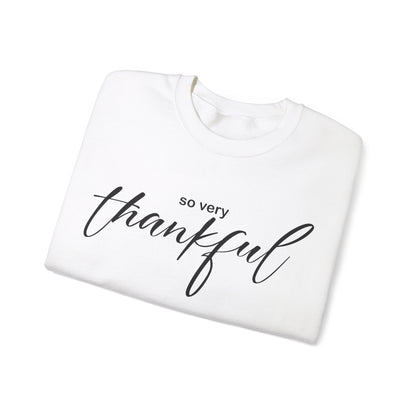 So very thankful Crewneck Sweatshirt