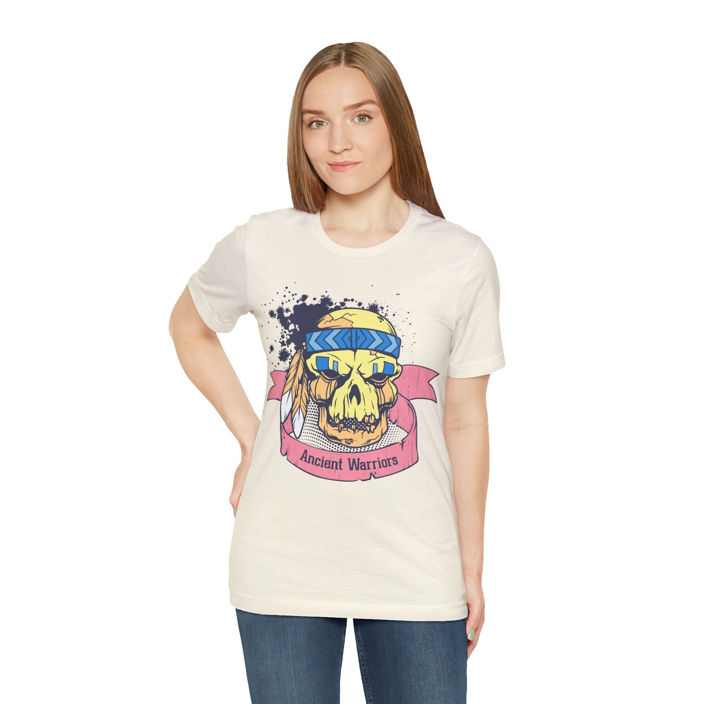 Ancient Warrior Skull Chief T-Shirt