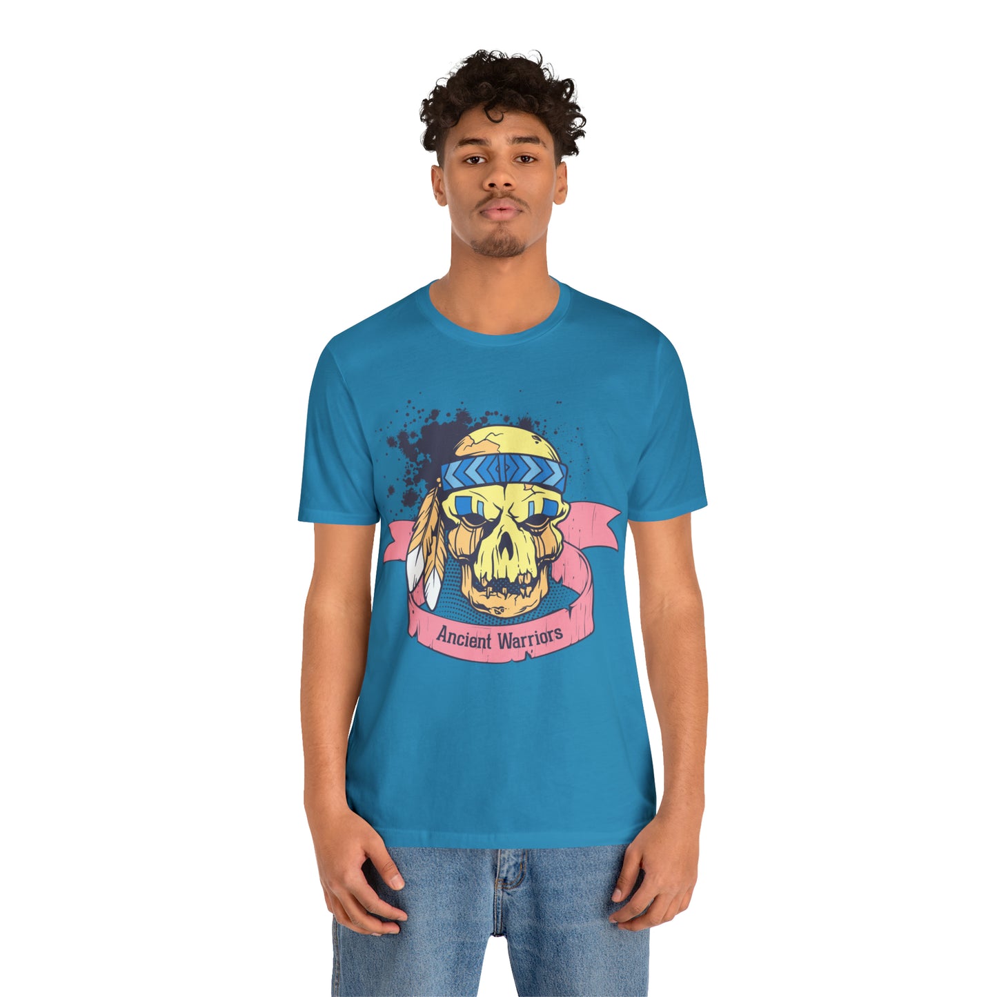 Ancient Warrior Skull Chief T-Shirt