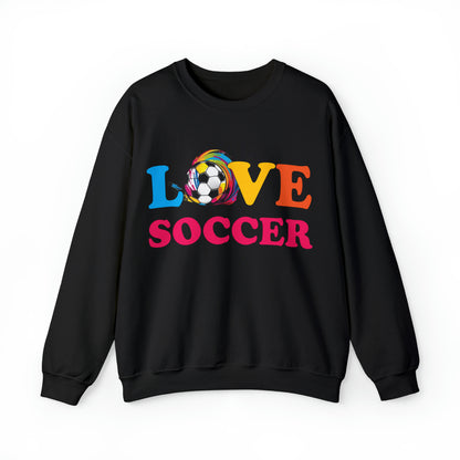 Love soccer Crewneck Sweatshirt