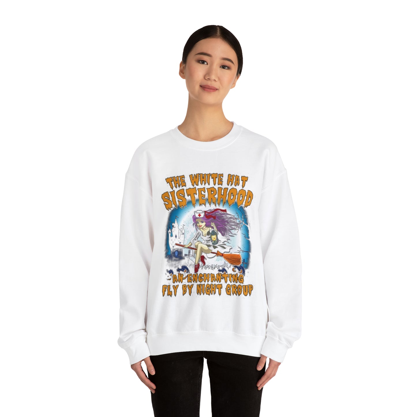 White hot sisterhood Crewneck Sweatshirt