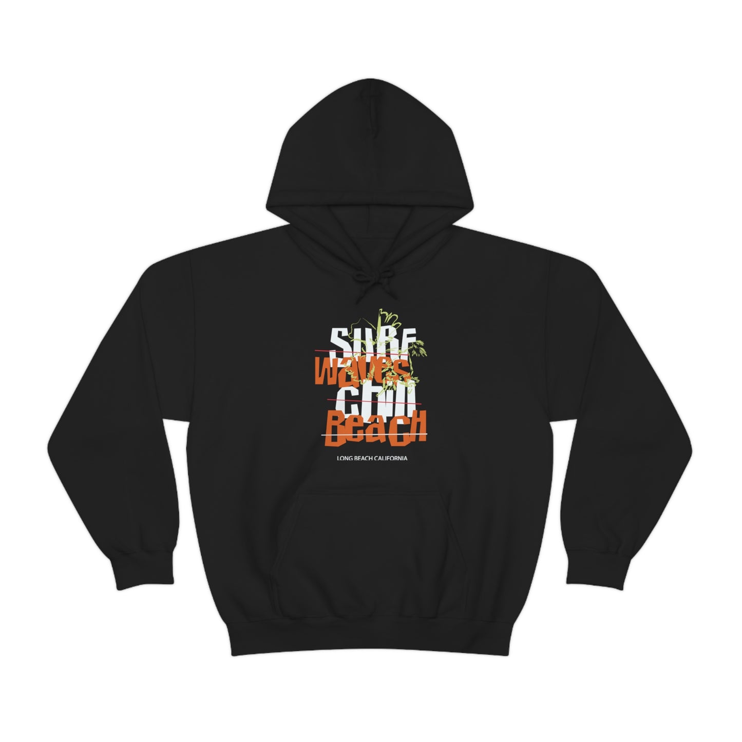 Surf Waves Chill Beach Hoodie