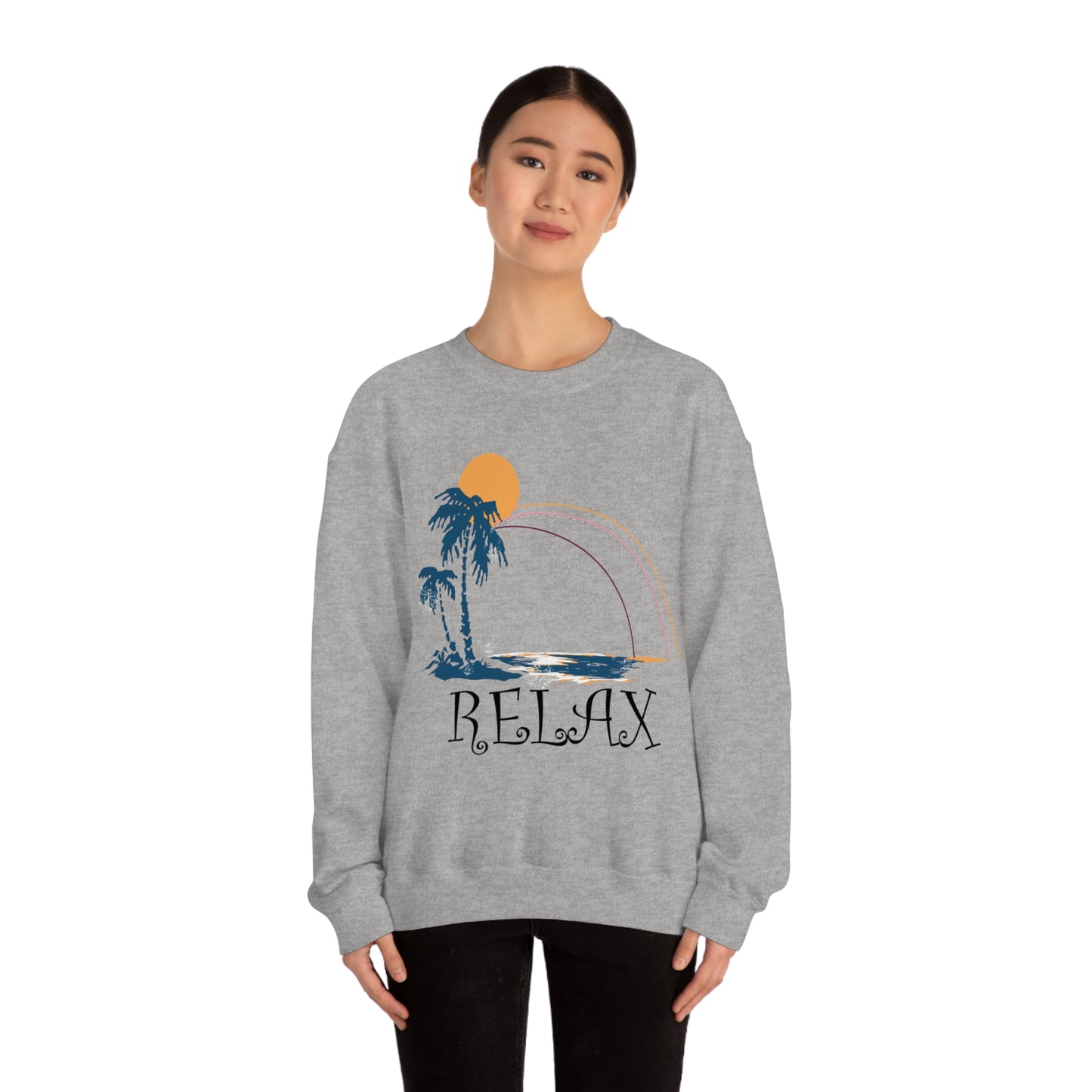 Relax Island Crewneck Sweatshirt