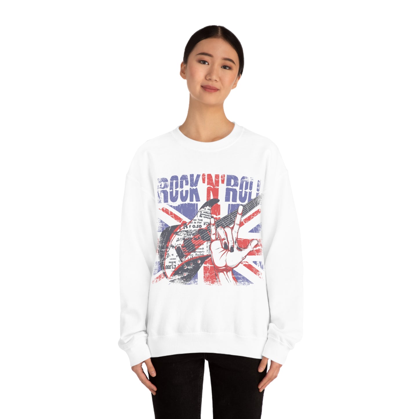 Rock -N- Roll Crewneck Sweatshirt