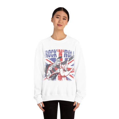 Rock -N- Roll Crewneck Sweatshirt