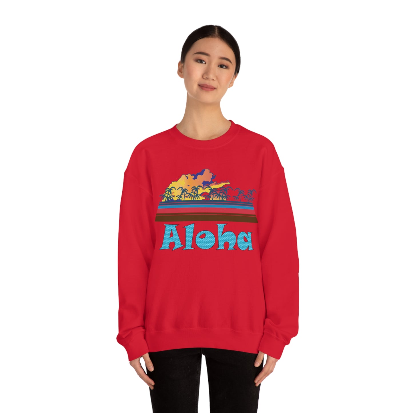 Aloha Beach Crewneck Sweatshirt