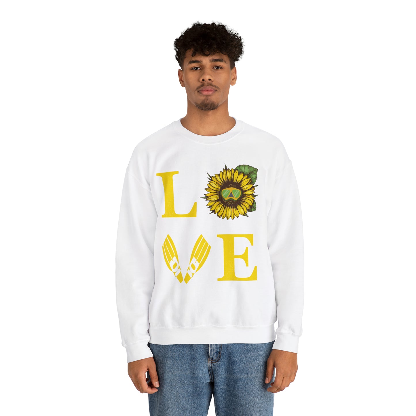 Scuba diving love Crewneck Sweatshirt