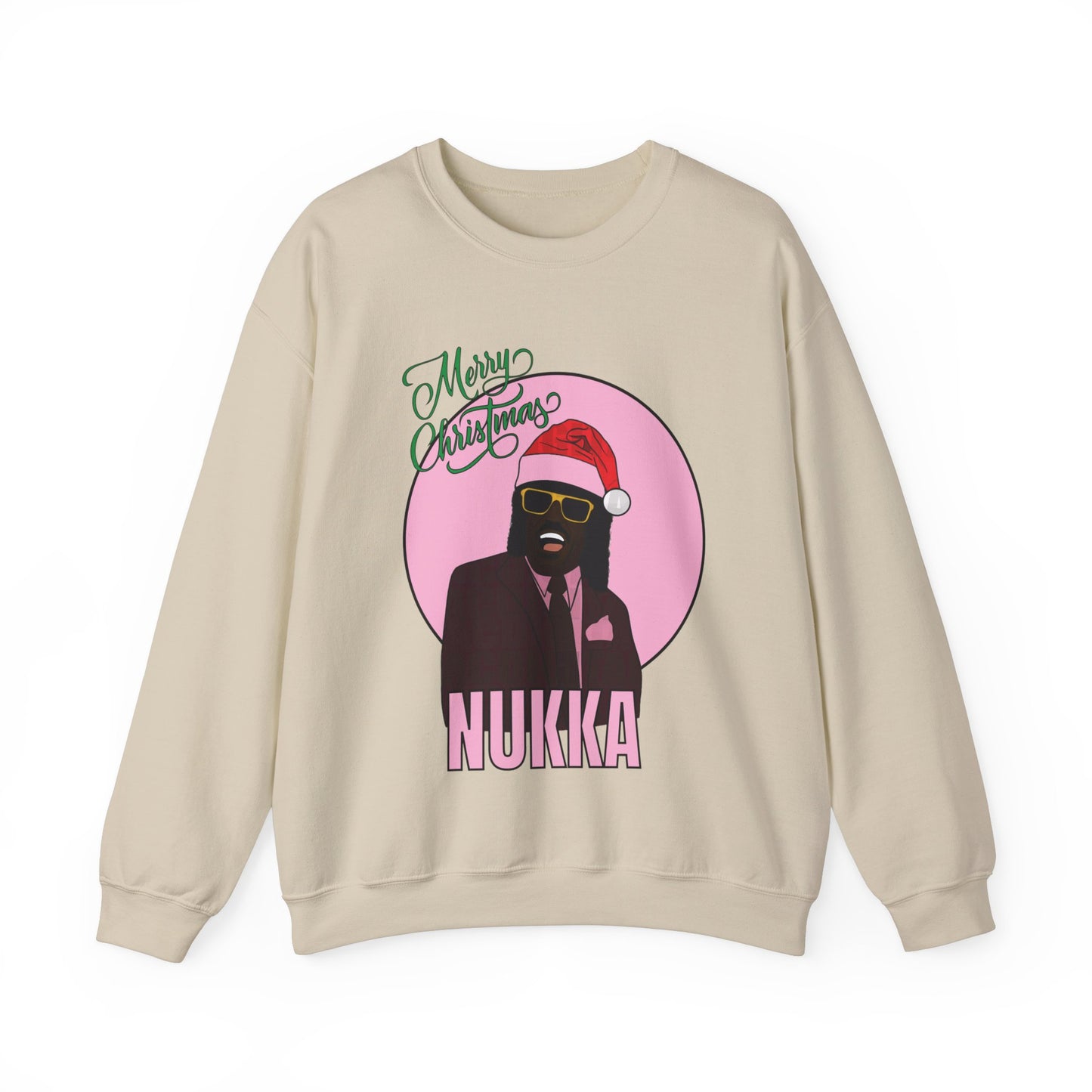 Merry Christmas NUKKA Crewneck Sweatshirt