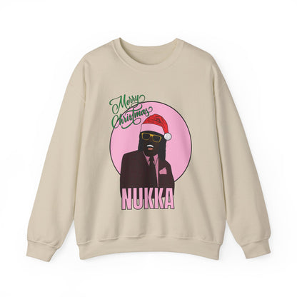 Merry Christmas NUKKA Crewneck Sweatshirt