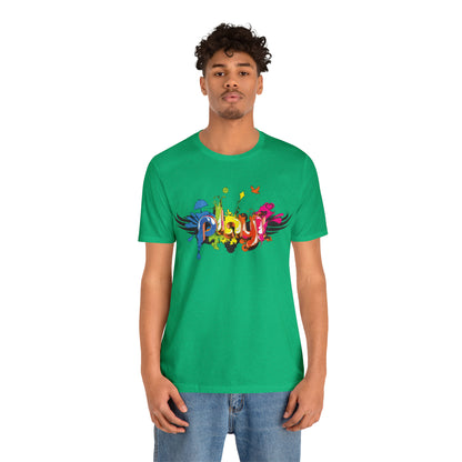 Play colorful graffiti T-Shirt