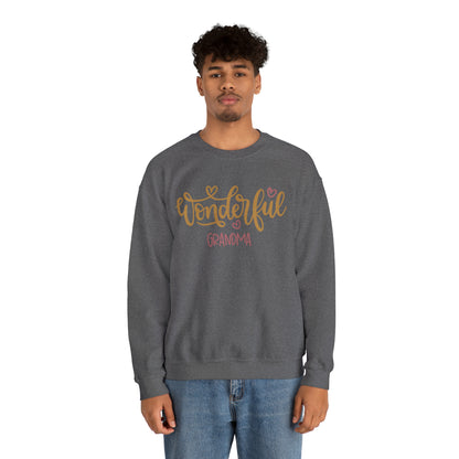 Wonderful_Grandma Crewneck Sweatshirt