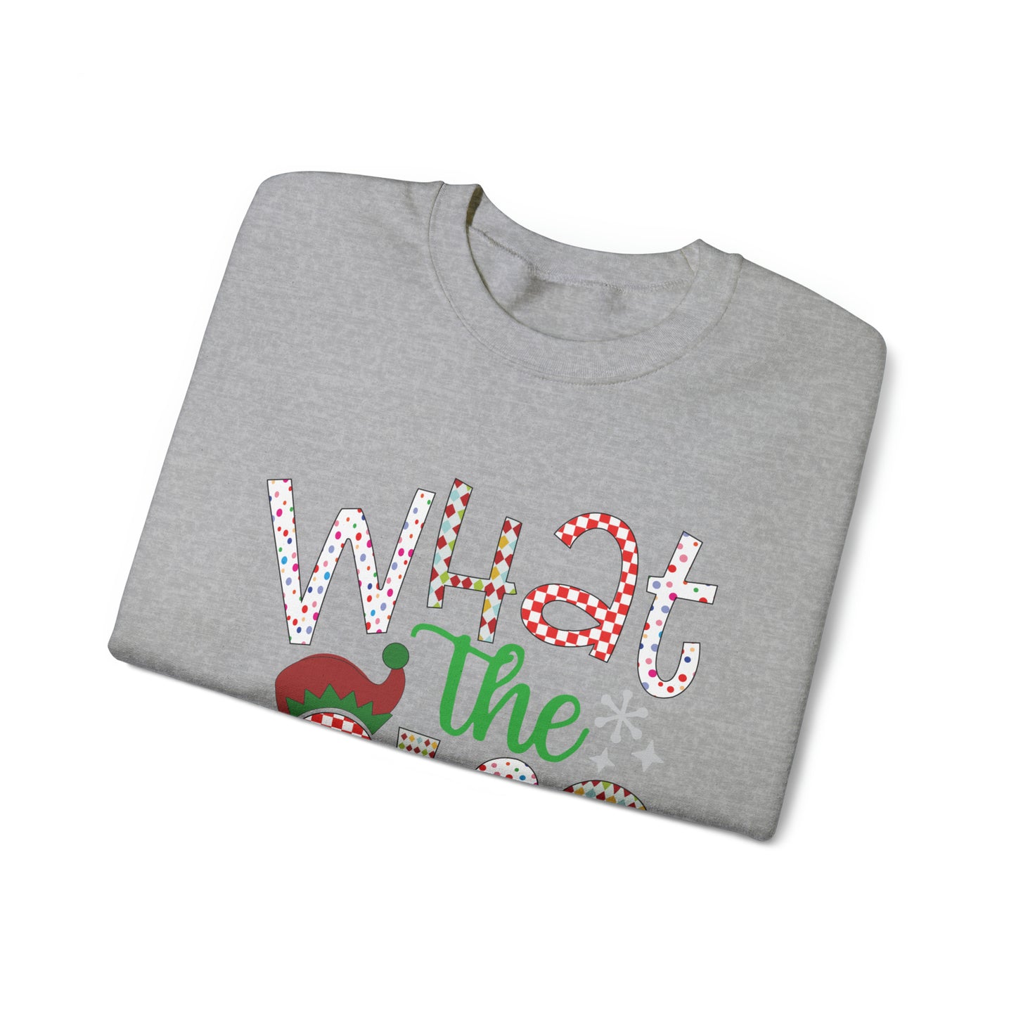 what the elf Christmas Crewneck Sweatshirt