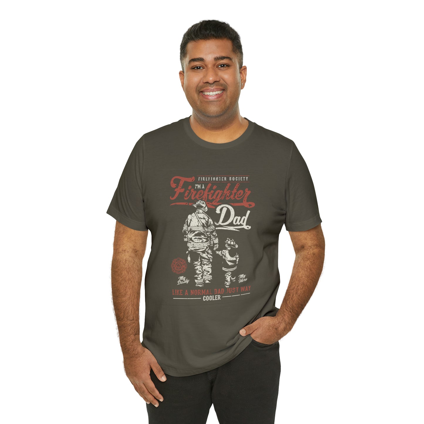 Firefighter dad T-Shirt