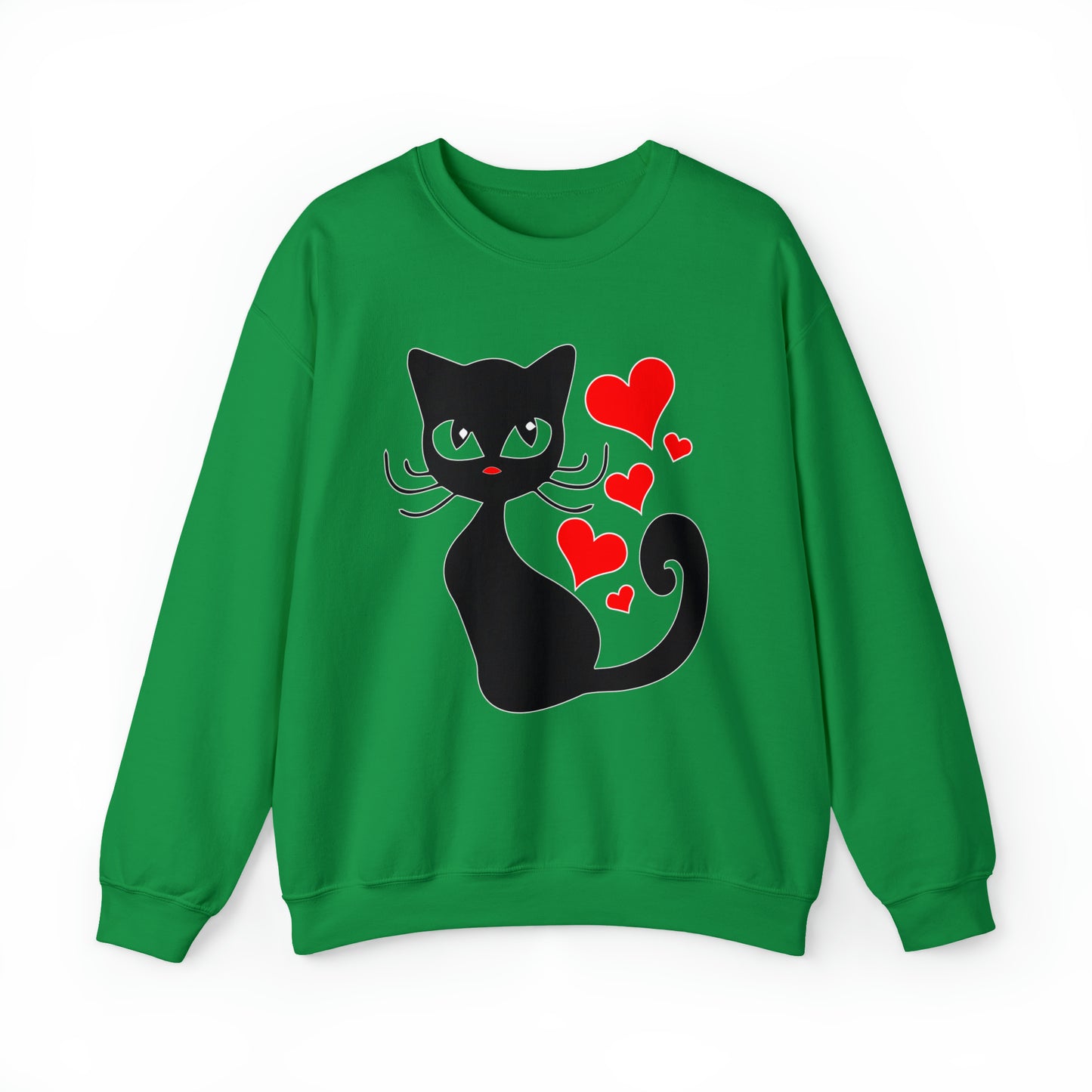 Sexy black cat Crewneck Sweatshirt