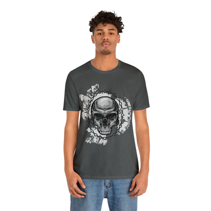 Skull Chain Splatter T-Shirt