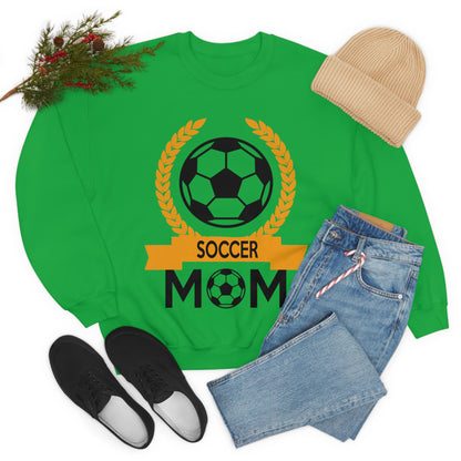 Soccer mom crest Crewneck Sweatshirt