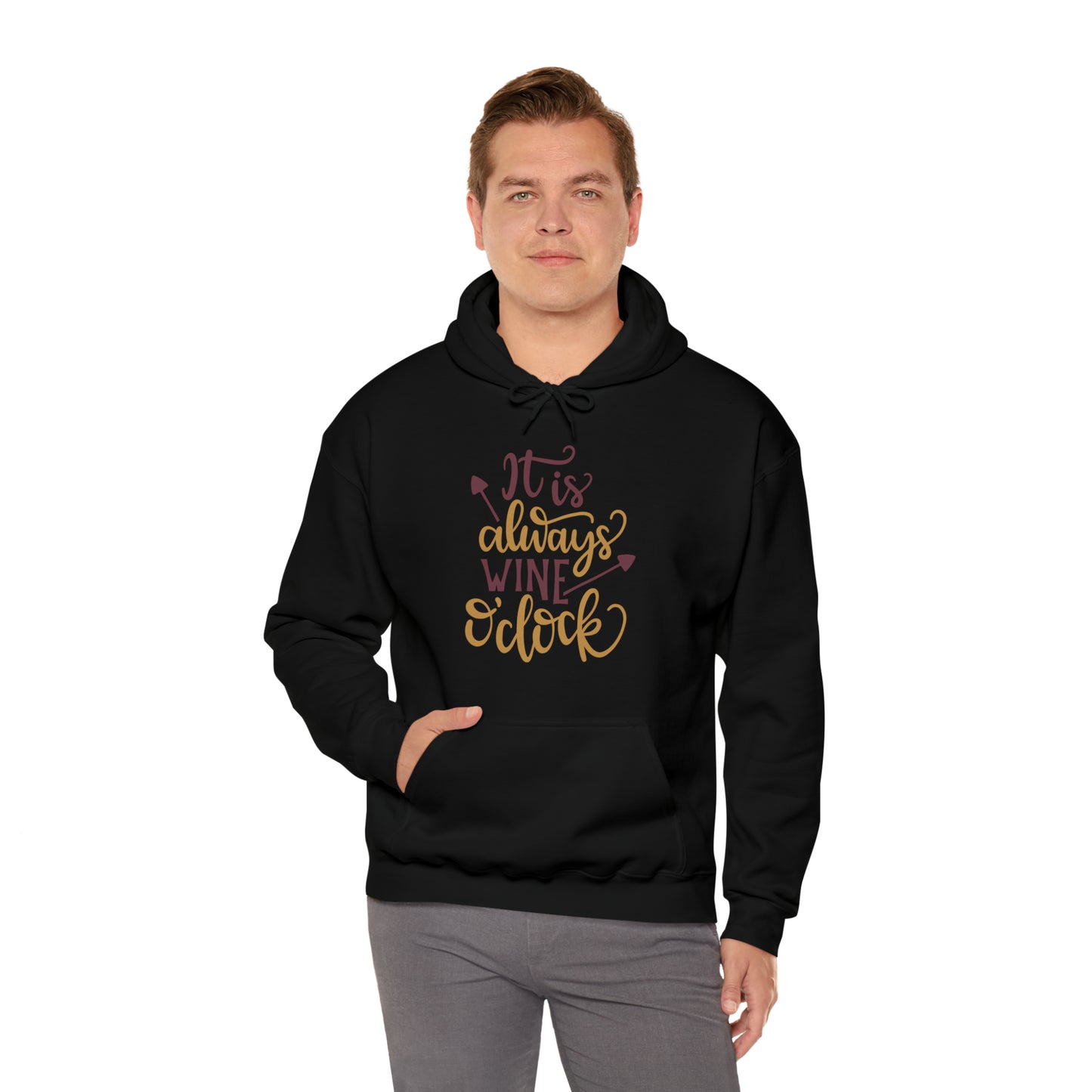 It_is_always_wine_oclock Hoodie