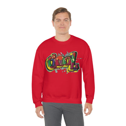 Colorful Cool graffiti Crewneck Sweatshirt