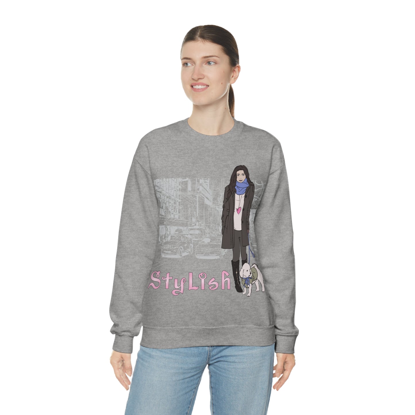 Stylish mode Crewneck Sweatshirt