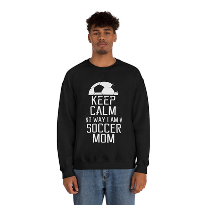 Keep calm soccer mom Crewneck Sweatshirt