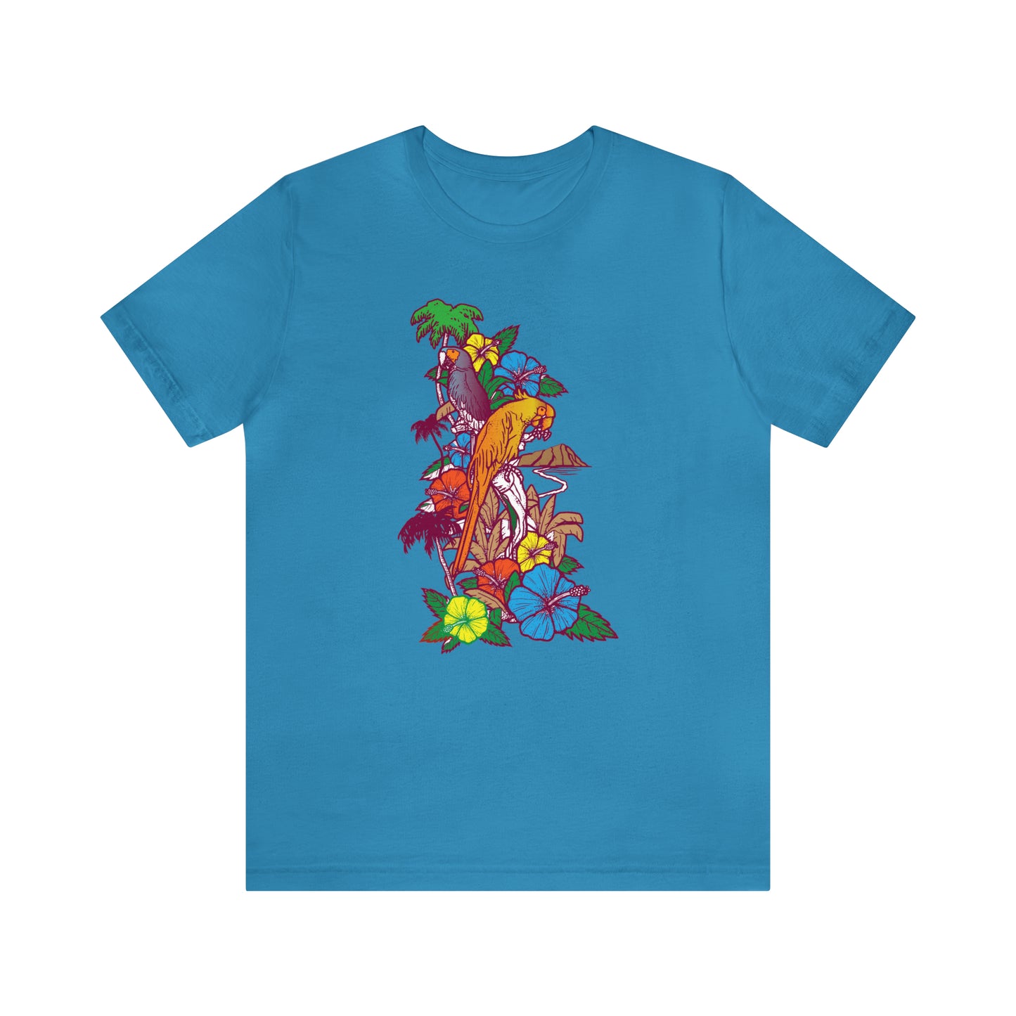 Parrot Jungle Floral T-Shirt