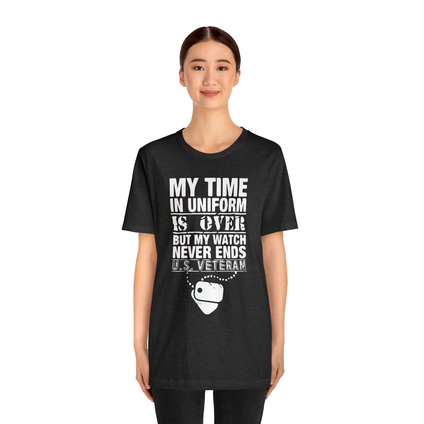 my time in uniform is over T-Shirt