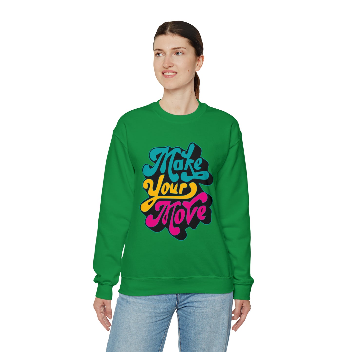 Make your move Crewneck Sweatshirt