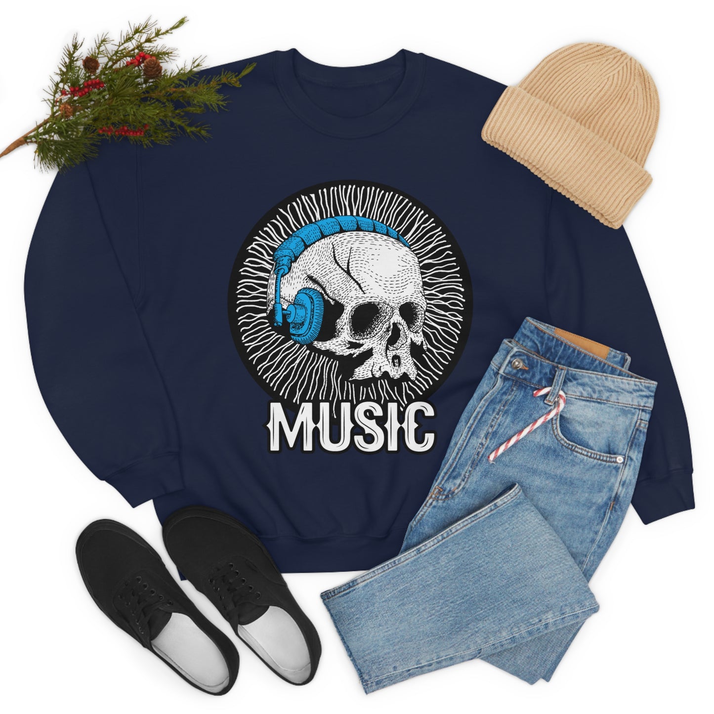 Music Crewneck Sweatshirt