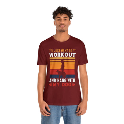 Workout with my dog Vintage T-Shirt