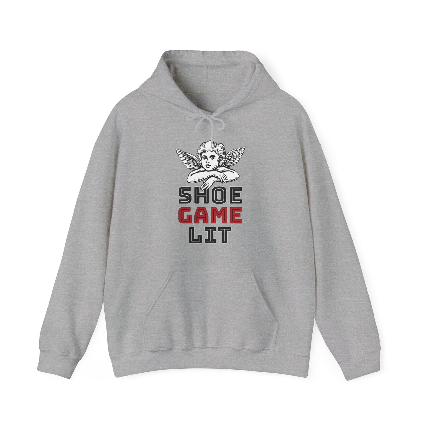 Shoe game lit hoodie