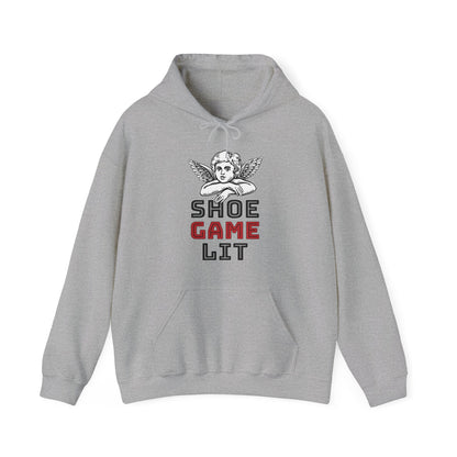 Shoe game lit hoodie