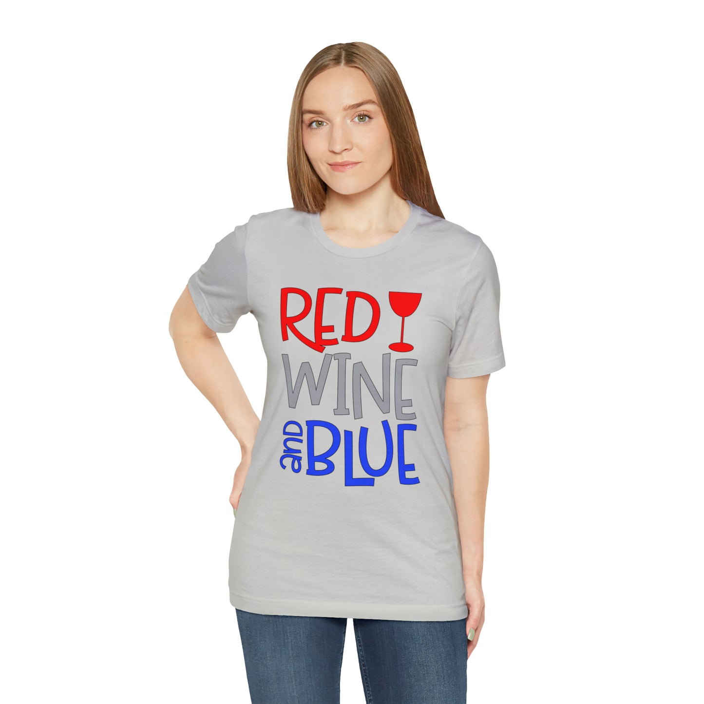 Red Wine Blue T-Shirt