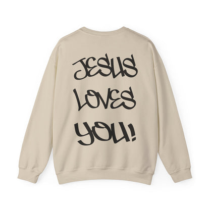 Jesus loves you Crewneck Sweatshirt