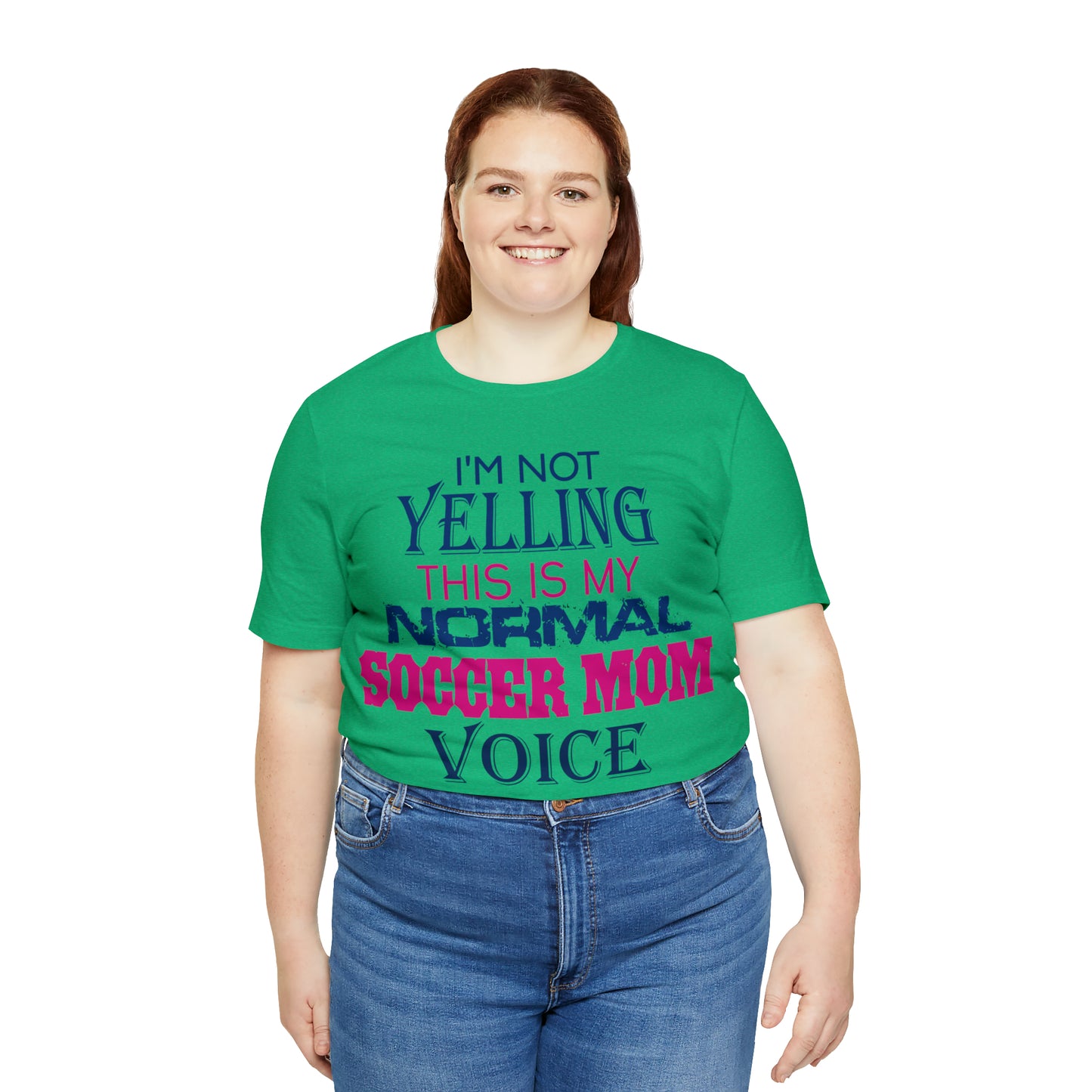 I'm not yelling I'm a normal soccer mom T-Shirt