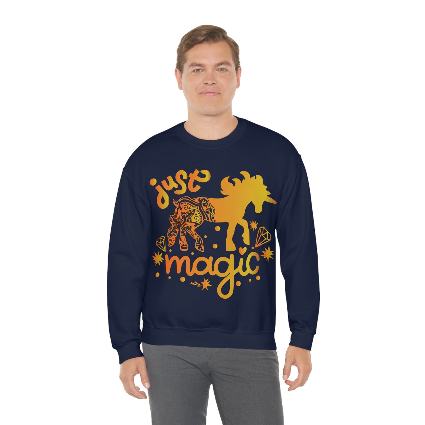 Unicorn just magic Crewneck Sweatshirt