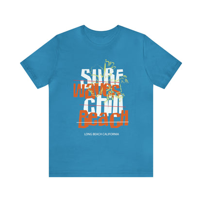 Surf Waves Chill Beach T-Shirt