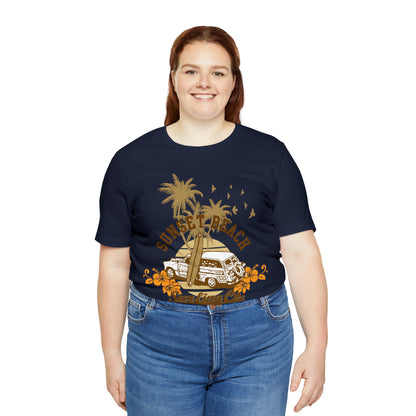 Sunset Beach Surfing Paradise T-Shirt