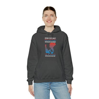 Dad believes in a daughter nurse Hoodie