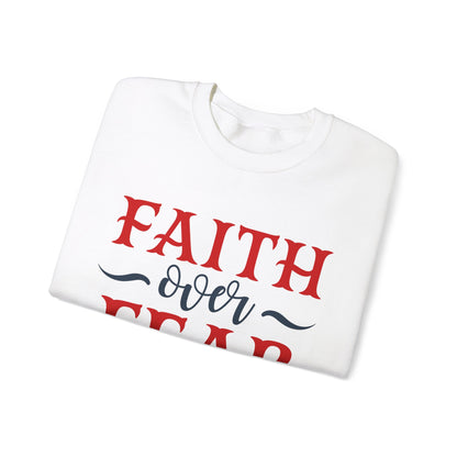 Faith Over Fear Crewneck Sweatshirt