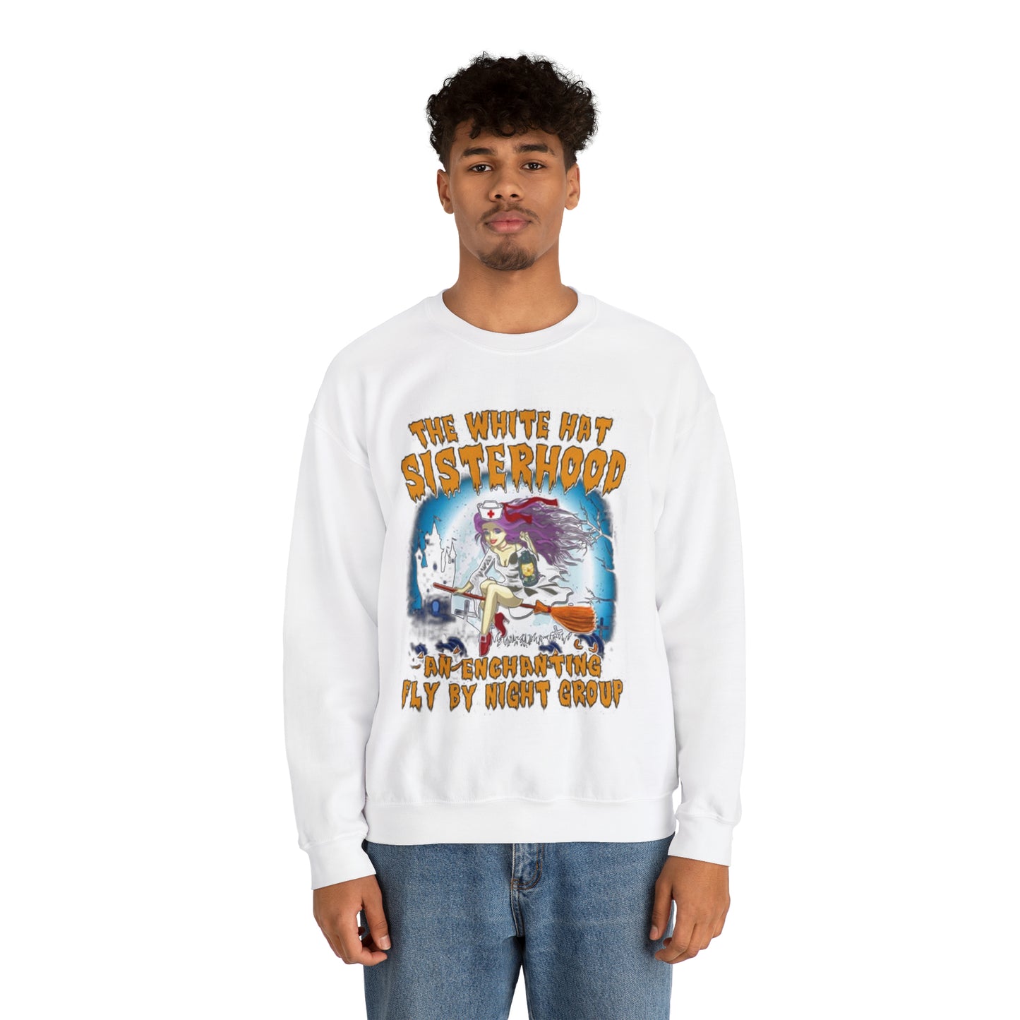 White hot sisterhood Crewneck Sweatshirt