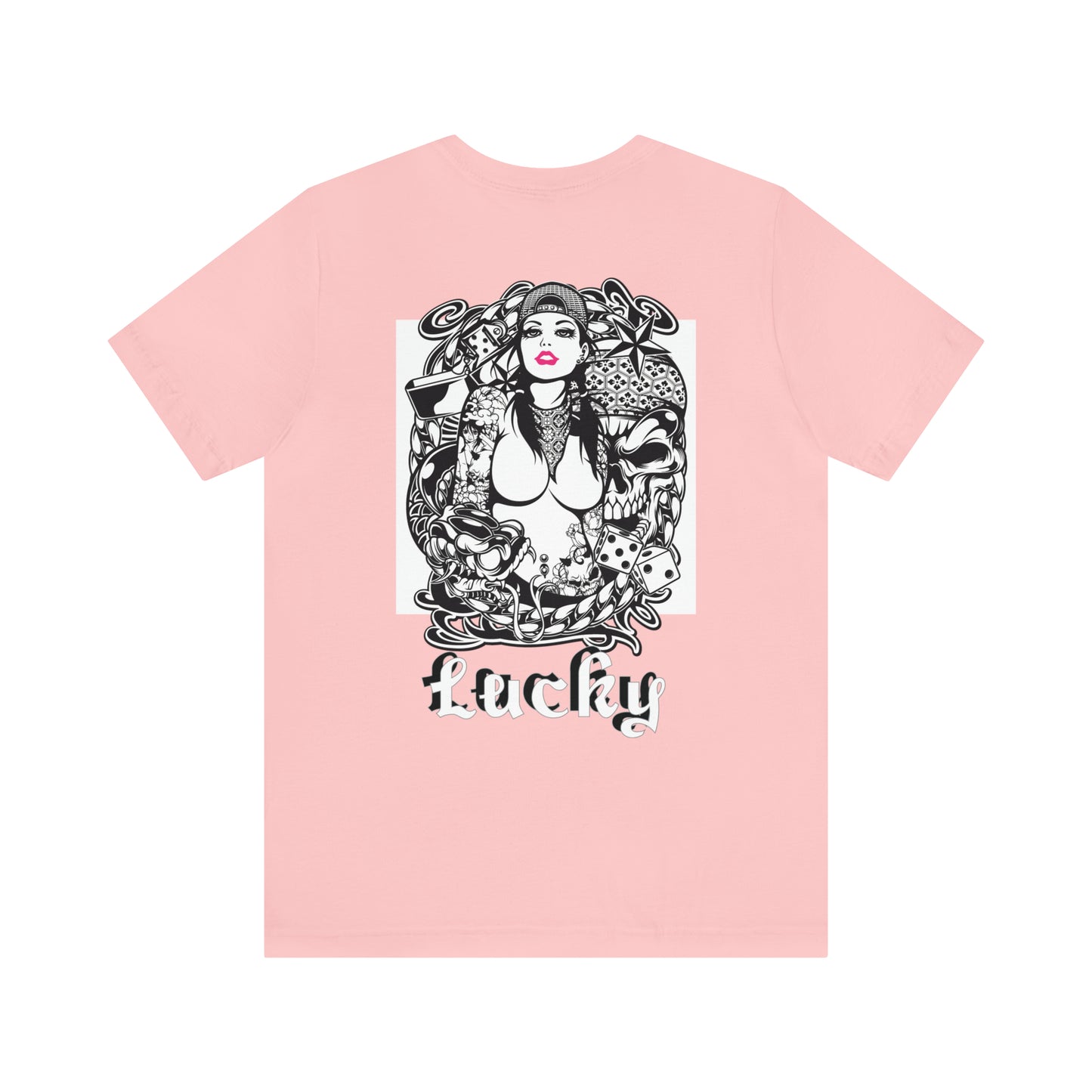 Lucky Front and back T-Shirt