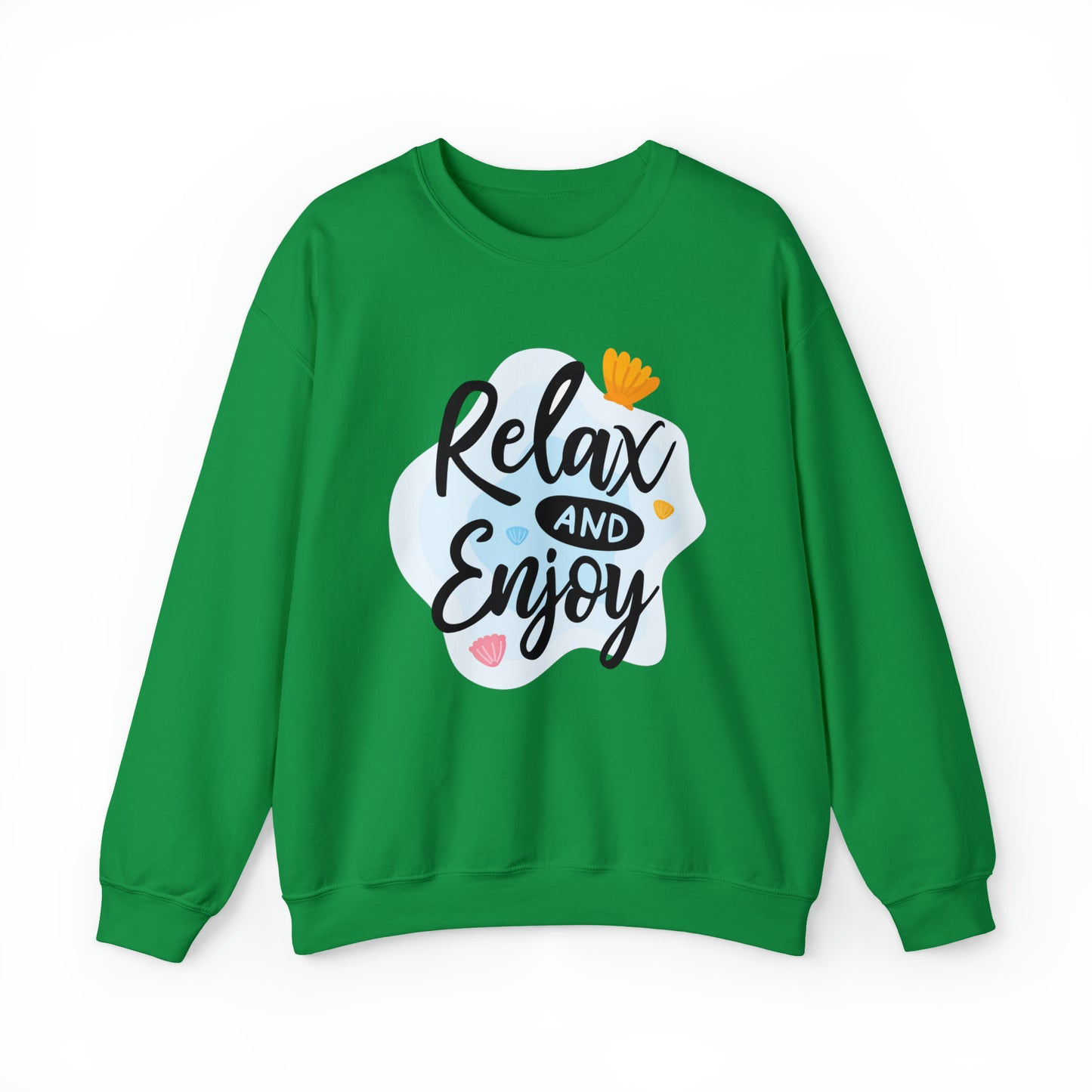 Relax and Enjoy Crewneck Sweatshirt