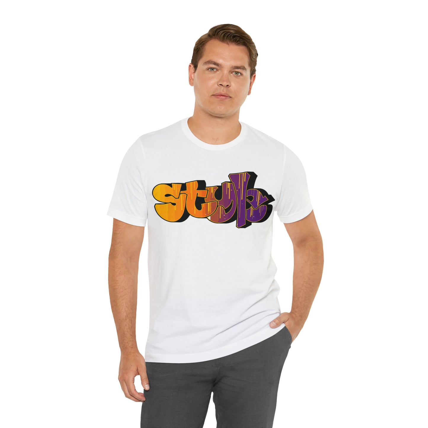 Style colorful graffiti T-Shirt