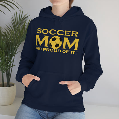 Soccer mom and proud of it Hoodie