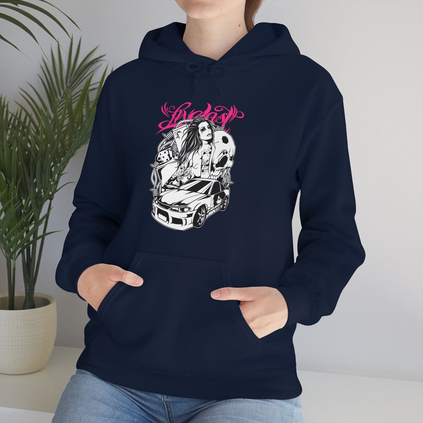 Live fast tattoo Hoodie