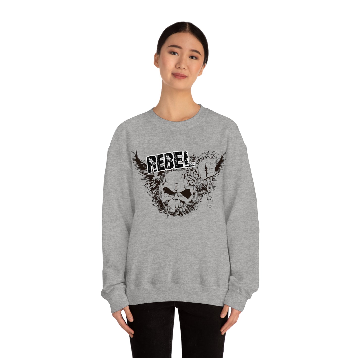 Rebel Skully Crewneck Sweatshirt